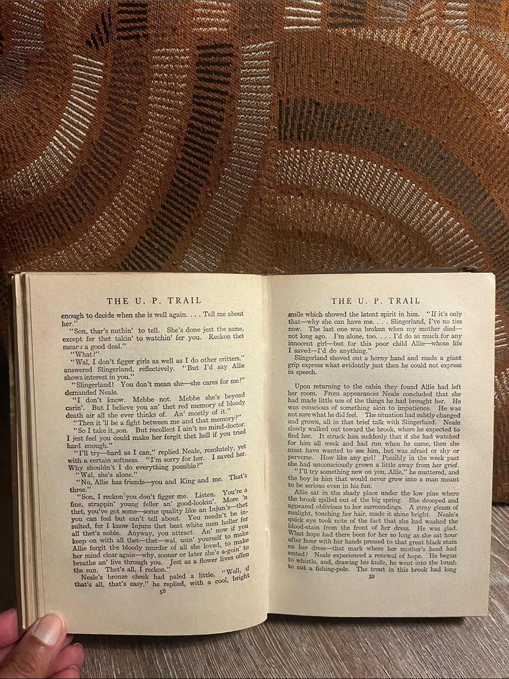 The U.P. Trail by Zane Grey 1918
